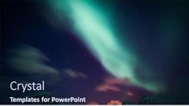  Presentation with high quality - Cool new PPT layouts with northern-lights-in-norway-high backdrop and a navy blue colored foreground