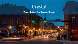  Presentation with busy street - 