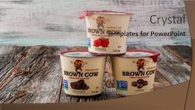  Presentation with cow milk - 