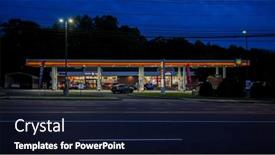  Presentation with gas station - 