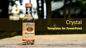  Presentation with vodka - Theme enhanced with norwalk-ct-usa-september-22 background and a tawny brown colored foreground