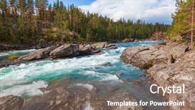  Presentation with scandinavia - Audience pleasing PPT layouts consisting of norway scandinavia popular for rafting backdrop and a violet colored foreground