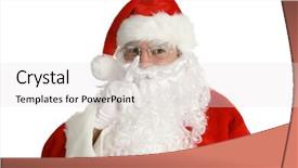  Presentation with finger millet - Colorful PPT theme enhanced with blue water wave isolated on white background backdrop and a white colored foreground