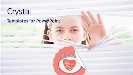  Presentation with mothers day - Amazing presentation design having nosey - mothers day greeting against little backdrop and a sky blue colored foreground