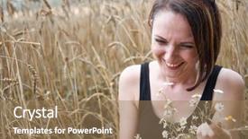  Presentation with old traditional romanian folk costumes - Audience pleasing presentation theme consisting of not love using old folk backdrop and a coral colored foreground