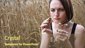  Presentation with old young - Theme enhanced with not love using old folk background and a tawny brown colored foreground