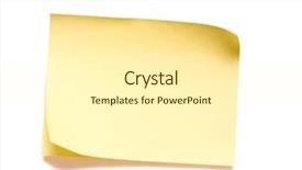  Presentation with note - Amazing PPT layouts having note paper backdrop and a white colored foreground