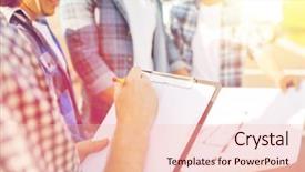  Presentation with building construction - Cool new theme with note taking - building construction development teamwork backdrop and a lemonade colored foreground