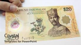  Presentation with joint - Beautiful slides featuring note which is a joint backdrop and a soft green colored foreground