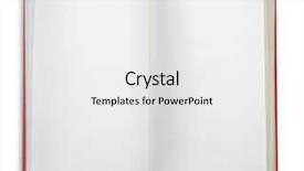  Presentation with open book magic lights - Colorful slide deck enhanced with notebook - open blank book isolated backdrop and a white colored foreground