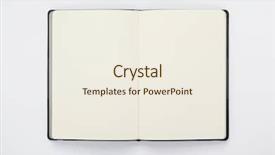  Presentation with notebook paper - Colorful presentation theme enhanced with notebook at white paper background backdrop and a sky blue colored foreground