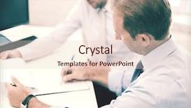  Presentation with office - Presentation theme enhanced with notebook discussing graphs on meet background and a lemonade colored foreground