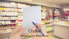  Presentation with notebook paper - Audience pleasing PPT layouts consisting of notebook in store closeup blank backdrop and a lemonade colored foreground