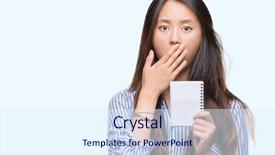  Presentation with notebook - Amazing PPT layouts having notebook over isolated background cover backdrop and a sky blue colored foreground