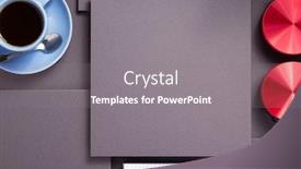  Presentation with notebook paper - Slides enhanced with notebook-with-pen-headphones background and a gray colored foreground