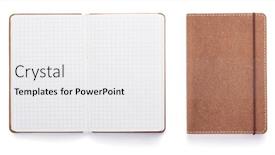  Presentation with notebook paper - Colorful theme enhanced with notepad-or-notebook-paper-isolated backdrop and a white colored foreground