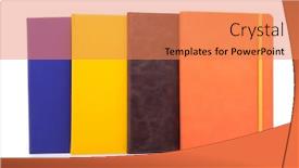  Presentation with notebook paper - Slides having notepad-or-notebook-paper background and a coral colored foreground