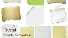  Presentation with white sheet - Colorful theme enhanced with piece of sheet backdrop and a cream colored foreground