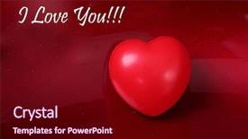  Presentation with heart health - PPT layouts with hearts notepaper - red heart health valentine's day background and a  colored foreground