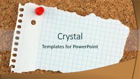  Presentation with pinboard - Colorful slides enhanced with notice board - pinboard backdrop and a sky blue colored foreground