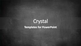  Presentation with chalk - Audience pleasing presentation consisting of notice board background - chalk rubbed out on blackboard backdrop and a dark gray colored foreground