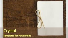  Presentation with note book - Slide set consisting of notice board background pins - note book background and a tawny brown colored foreground