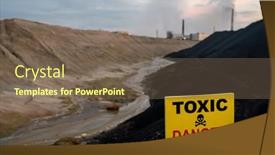  Presentation with announcing - Amazing slides having notice-on-rectangular-yellow-board backdrop and a violet colored foreground