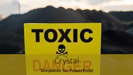  Presentation with announcing - PPT layouts having notice-on-yellow-board-announcing background and a gold colored foreground