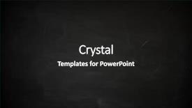  Presentation with noticeboard - Audience pleasing PPT theme consisting of noticeboard - chalk rubbed out on blackboard backdrop and a dark gray colored foreground