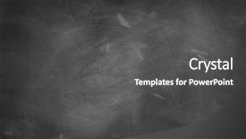  Presentation with noticeboard - Theme enhanced with noticeboard - chalk rubbed out on blackboard background and a dark gray colored foreground