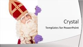  Presentation with dutch sinterklaas - Amazing PPT layouts having noticeboard - sinterklaas with white cardboard isolated backdrop and a white colored foreground