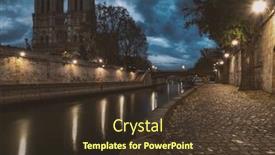  Presentation with notre dame - Colorful slide deck enhanced with notre-dame-de-paris-before backdrop and a tawny brown colored foreground