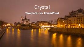  Presentation with notre dame paris france - Amazing presentation theme having notre-dame-de-paris-cathedral backdrop and a violet colored foreground