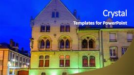  Presentation with notre dame - Slides enhanced with notre-dame of amien background and a  colored foreground