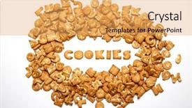  Presentation with greek alphabet - Theme enhanced with noun - cookies in the form background and a yellow colored foreground