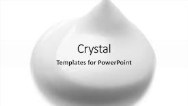  Presentation with sample - Slide deck consisting of nourish - sample of hand cream background and a  colored foreground