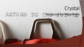  Presentation with future retail - Cool new slide set with novelist - sentence return to the future backdrop and a white colored foreground