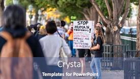  Presentation with human trafficking - PPT theme enhanced with november-07-2019-las-vegas background and a ocean colored foreground