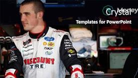  Presentation with raceway - Presentation with november-09-2018-avondale-arizona background and a black colored foreground