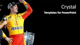  Presentation with nascar - PPT theme consisting of november-18-2018-homestead-florida background and a black colored foreground