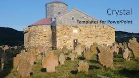  Presentation with historical heritage - Audience pleasing PPT layouts consisting of novi-pazar-serbia-26-july backdrop and a light blue colored foreground