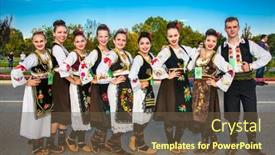  Presentation with record - Slide deck featuring novi-sad-serbia-oct-4 background and a tawny brown colored foreground