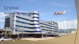  Presentation with sea port - 