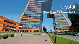  Presentation with information technology - Slides consisting of novosibirsk-russia-august-31-2014 background and a teal colored foreground