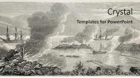  Presentation with military vietnam - PPT layouts consisting of nowadays na dang in vietnam background and a light gray colored foreground