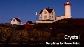 Presentation with maine - Amazing presentation design having nubble lighthouse cape neddick maine backdrop and a  colored foreground