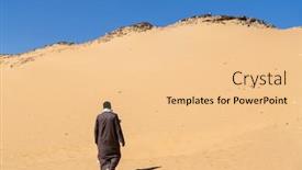  Presentation with clothing - Audience pleasing slide deck consisting of nubian-man-wearing-traditional-clothing backdrop and a lemonade colored foreground