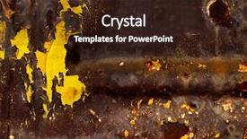  Presentation with biohazard - Presentation consisting of nuclear biohazard - abstract background in toxic style background and a wine colored foreground