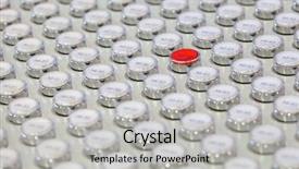  Presentation with nuclear - Colorful PPT theme enhanced with nuclear engineering - control panel with multitude backdrop and a  colored foreground