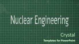 Presentation with nuclear safety - Presentation theme consisting of nuclear-engineering-deals and a  colored foreground